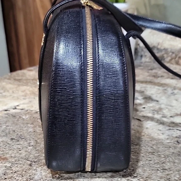 🌵MCM GERMANY Black Leather Satchel Bag - Picture 4 of 11